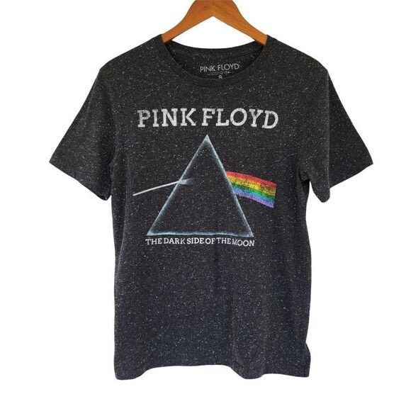 Pink Floyd Dark Side of the Moon Graphic Design TShirt Unisex Size S Dark Gray - Picture 1 of 11